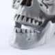 Szín: 14x22x18cm szürke - Minden méret mesterséges koponya csontváz Halloween dekoráció ijesztő horror kellékek lógó