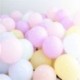 Szín: piros 2 - 10 db 5/10 hüvelykes Macaron léggömbök lágyan pasztell matt Macaron színes latex léggömbök jubileumi