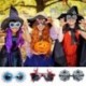 Szín: csontváz kéz - Vicces Halloween szemüvegek gyerekeknek Halloween jelmezek szemüvegek karneváli cosplay kellékek