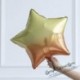 Szín: gradiens sárga - 10 db 18 hüvelykes színátmenet/macaron/tiszta színű csillaglufi esküvői születésnapi parti