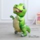 Szín: zöld dinoszaurusz - Nagy 4D sétáló dinoszaurusz léggömbök jura dinoszaurusz parti kellékek gyerekeknek