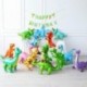 Szín: zöld dinoszaurusz - Nagy 4D sétáló dinoszaurusz léggömbök jura dinoszaurusz parti kellékek gyerekeknek