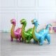 Szín: zöld dinoszaurusz - Nagy 4D sétáló dinoszaurusz léggömbök jura dinoszaurusz parti kellékek gyerekeknek