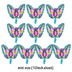Szín: mini pillangó - 10 db Mini százszorszép fólia lufi Aranyos fehér százszorszép léggömbök gyerekeknek