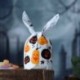 Szín: Halloween Plaid - 50db Halloween cukorka csomagolás táska dekoráció sütőtök gyerekeknek trükk vagy csemege