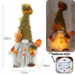 Szín: világító fenyőtobozok - Őszi díszek Plüss Manó Törpök Babák Halloween Gnome babák Sütőtök Napraforgó