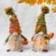 Szín: narancssárga sütőtök - Őszi díszek Plüss Manó Törpök Babák Halloween Gnome babák Tök Napraforgó Karácsonyi