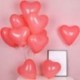 Szín: macaron vörös - 10db 10 hüvelykes szív lufi macaron színek latex lufi matt színű léggömb születésnapi parti