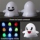 Szín: mosoly szellem - Aranyos színes Halloween Ghost Lights Függő LED lámpa Halloween otthoni szoba kerti dekorációi