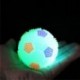 Fehér szín - Squeak LED Light fogtisztító interaktív rugalmas labda kisállat gumilabdák villogó pattogó foci kutya