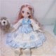 Szín: 14 - Új meglepetés ajándékba illesztett baba Kawaii képregény arc 1/6 Bjd Dolls Anime stílus