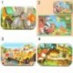 Szín: 2 - Varázslatos hobbi ajándék gyerekeknek Könnyű tárolás Vasdoboz Jigsaw Puzzle Oktatás Agy Fa