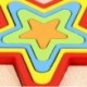 Szín: 1 - Színes gyermekajándékok Montessori Tangram 3D fa építő fa kirakós társasjáték geometriai kirakós játék