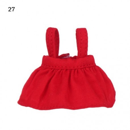 Szín: 27 - Baba tök nadrág Alkalmi viselet póló 1/12 Babák Divat Farmer Rövidnadrág Baba szoknya Ruhák Kiegészítők