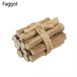 Szín: fagot - Hógömb Mikrotáj tündérkert Fagot Kandalló Babaház Miniatűr bútorok Babák Kiegészítők Jelenetmodell