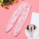 Fehér szín - Inch Elestic Leggings Alsó Zokni Mini Ruhák Babák Kiegészítők Virágmintás Baba Csipke Harisnya Játék