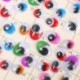 Szín: 14x19mm - Színes ovális kitömött állatok Alkatrészek Plüss Panda Szem 3D Babák Kiegészítők Barkácsbabák