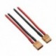 Szín: 14AWG 100mm Female - Vezeték részei 12 AWG/14 AWG vezetékek Aljzat/apa kábel Kettős kiterjesztésű XT60