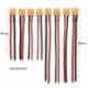 Szín: 14AWG 100mm Female - Vezeték részei 12 AWG/14 AWG vezetékek Aljzat/apa kábel Kettős kiterjesztésű XT60