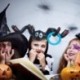 Szín: Többszínű - És 8 gyűrű Gyerekeknek Barkács Ajándékok Halloween Party Dekoráció Halloween Felfújható