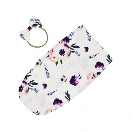 Szín: 1. stílus - Muszlin pólyás csecsemők és kisgyermekek fejfedői pólyás baba hálótakaró baba hálózsák