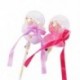 Szín: kerek Véletlen 1db - Party Cosplay kellékek Star Love Heart ujjongó pálca Glow Stick Rave Toy LED Magic Fairy Stick