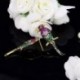 Fém szín: arany színű - CWWZircons Special Yellow Gold Color Milti Colored CZ cirkónia Stones Cute Lucky Parrot Bird Long