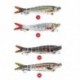 Szín: 2 - Lure Bionic többrészes csali, törött szakaszú kemény csaliszövet, többrészes hal 13,5/26G
