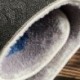Szín: szabálytalan kör Fehér - EW japán stílusú minimalista nappali kasmír szőnyeg, szabálytalan minta nappali