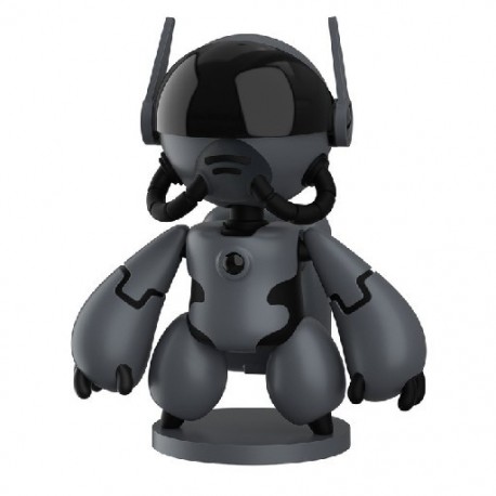 : Fekete - Biztonsági kamera vezeték nélküli otthoni robot kétirányú audio megfigyelő WiFi éjszakai látó zárt