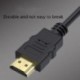 Szín: 3 M hdmi fekete bőr aranyozott od7 0 - HDMI HD számítógép-TV monitor beltéri egység kábel projektor nagy