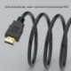 Szín: 3 M hdmi fekete bőr aranyozott od7 0 - HDMI HD számítógép-TV monitor beltéri egység kábel projektor nagy