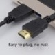 Szín: 3 M hdmi fekete bőr aranyozott od7 0 - HDMI HD számítógép-TV monitor beltéri egység kábel projektor nagy