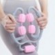 : Lila - Roller Fitness Leg Master hab görgős lábmasszírozó gép 5 kerekű gyűrűs klip lábmasszírozó izommasszázs