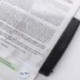 Fekete szín - Többfunkciós LED-es lapos éjjellátó olvasólámpa Szemvédelem Szemvédelem Olvasólámpa Diák éjszakai