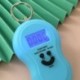 Szín: kék - Hordozható 50 kg-os 10 g-os függesztő mérleg digitális mérleg háttérvilágítású elektronikus