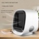Szín: rózsaszín - M201 Mini Thermantidote USB asztali otthoni irodai klíma ventilátor hordozható léghűtő 5V 1A