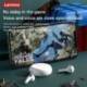 Szín: HT38 fehér és tok - Lenovo eredeti HT38 Bluetooth 5.0 TWS fülhallgató vezeték nélküli fejhallgató vízálló