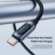 Szín: 100W CC kék - Toocki Type C - Type C kábel 100 W PD gyorstöltő töltő USB C - USB C kijelző kábel Xiaomi POCO f3