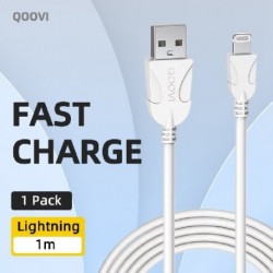 Szín: iPhone-hoz - QOOVI USB Type C kábel Gyorstöltő Type-C mobiltelefon Micro USB töltő Android adatkábel iPhone 13