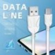 Szín: iPhone-hoz - QOOVI USB Type C kábel Gyorstöltő Type-C mobiltelefon Micro USB töltő Android adatkábel iPhone 13