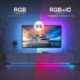 : 15m - 5 V Symphony USB fénycsík RGB vaku színváltó Ws2812b asztali légkör LED fénycsík (napi értékesítés)