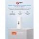 Tuya Smart WiFi Zigbee hőmérséklet és páratartalom érzékelő beltéri termosztát higrométer érzékelő támogatás