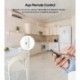 Tuya Smart WiFi Zigbee hőmérséklet és páratartalom érzékelő beltéri termosztát higrométer érzékelő támogatás