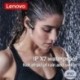 Szín: kék - Lenovo XE06 Bluetooth vezeték nélküli fejhallgató IPX7 vízálló fejhallgató kettős mikrofonos nyakpántos