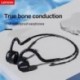 Fekete szín - Lenovo X5 Bone Conduction fejhallgató IPX8 vízálló beépített 8 GB memória vezeték nélküli Bluetooth