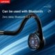 Fekete szín - Lenovo X5 Bone Conduction fejhallgató IPX8 vízálló beépített 8 GB memória vezeték nélküli Bluetooth
