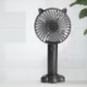 Szín: fekete kézi macska - mini ventilátor Hordozható ventilátorhoz Kézi USB újratölthető ventilátor Készülékek