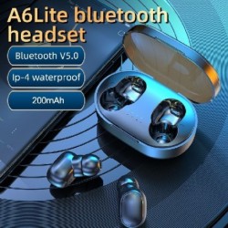 Szín: A6S - A6s Bluetooth Headset TWS Sport Headset E7s Touch Mini Vezeték nélküli Bluetooth Headset 5.0 Touch Touch Headset