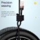 Szín: bézs - Essager 6A Type C USB kábel Gyorstöltés Huawei P40 Pro P30 66W vezetékes USB-C töltő adatkábel Samsung S21